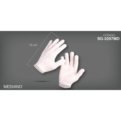 Guante tejido ribeteado mediano 1